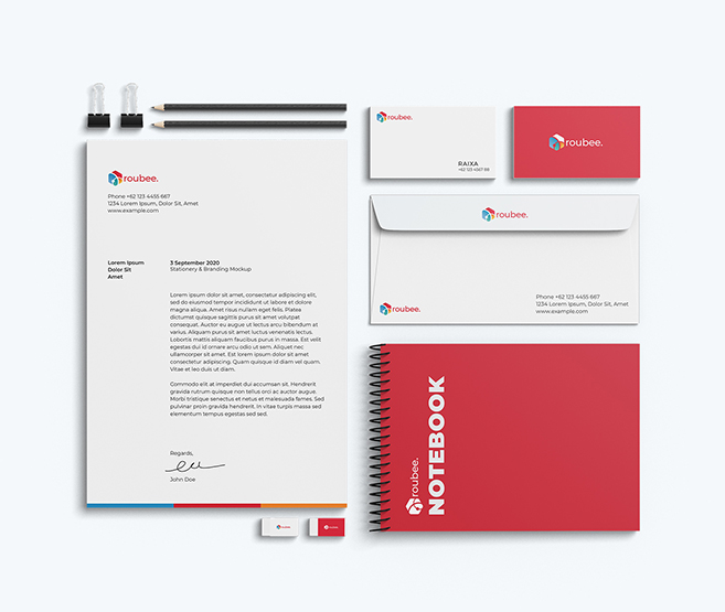 Get personalized stationery design for your business